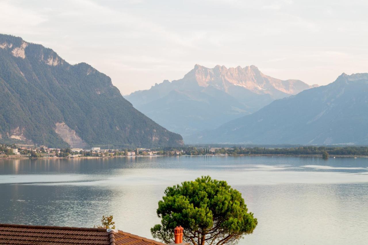 Apartmán Les Amandiers Montreux Exteriér fotografie